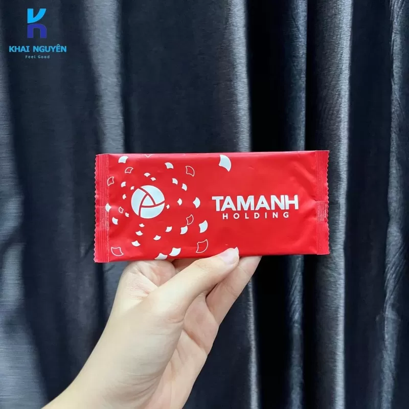 Dịch vụ in khăn lạnh nhà hàng theo yêu cầu