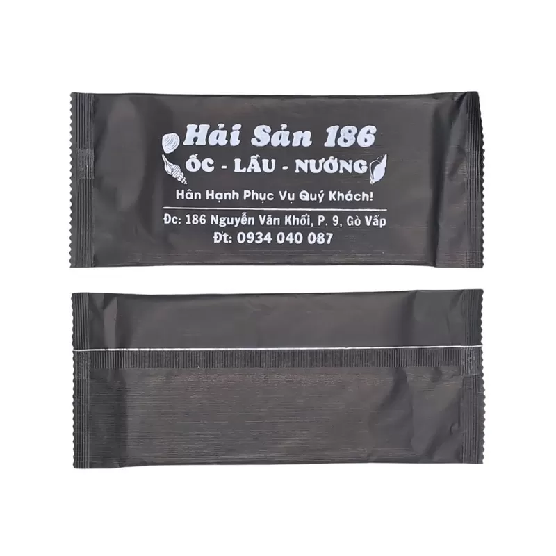 Khăn lạnh quán ăn Hải sản 186