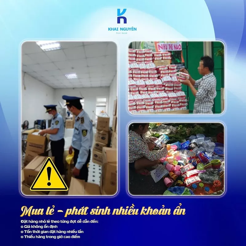 Đặt in khăn lạnh số lượng nhỏ thường gặp phải