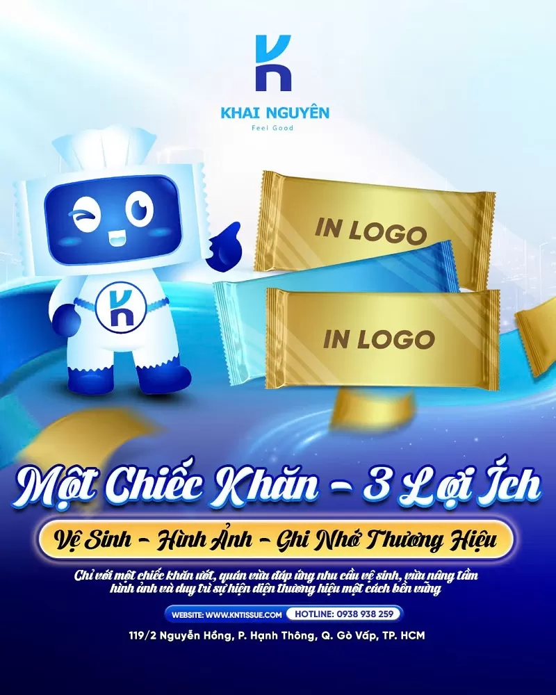 Tại sao nên đặt khăn lạnh in logo?