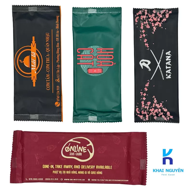 Các yếu tố quan trọng trên bao bì khăn lạnh