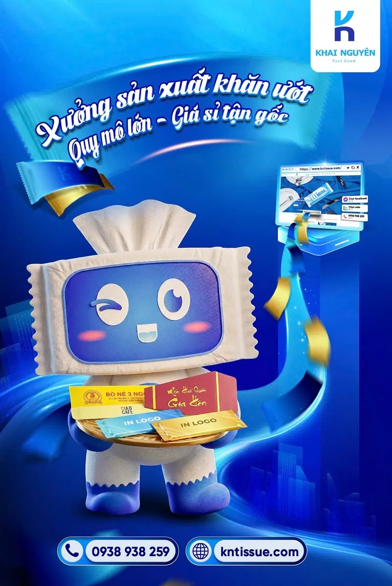 Khăn lạnh Khai Nguyên - Đơn vị sản xuất khăn lạnh chất lượng cao, giá tốt