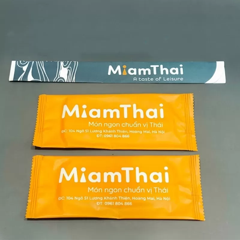Combo khăn lạnh, bao đũa dùng 1 lần cho quán ăn ship online