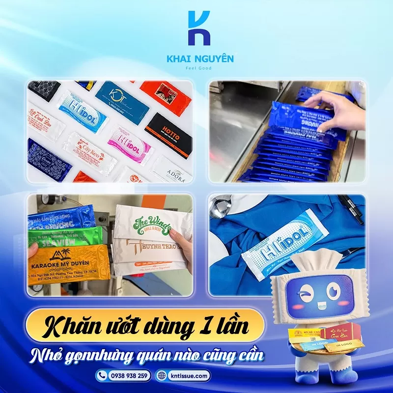 Địa chỉ cung cấp combo khăn lạnh bao đũa 1 lần giá tốt