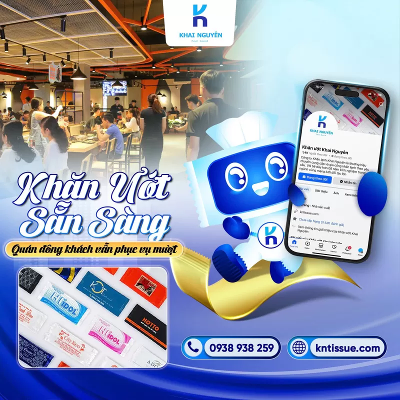 Đơn vị cung cấp bao đũa, bao muỗng, khăn lạnh