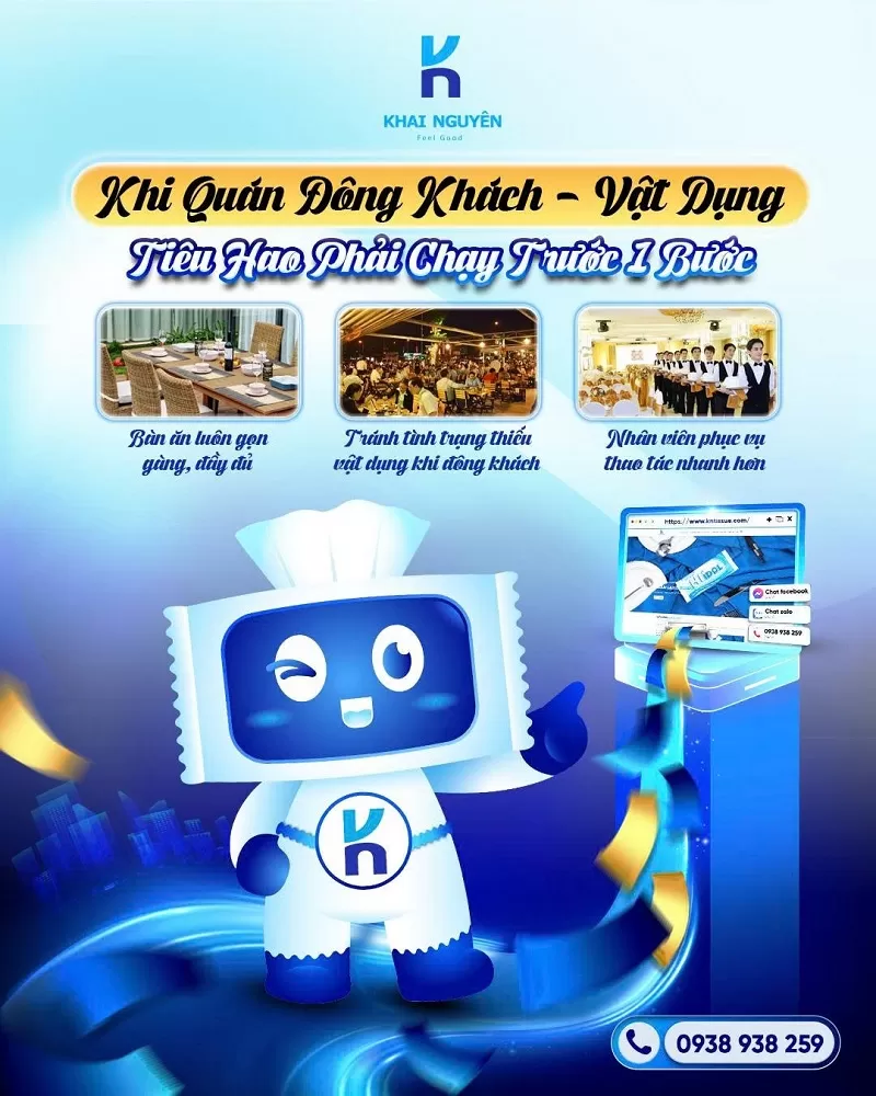 Lợi ích của vật dụng tiêu hao nhà hàng
