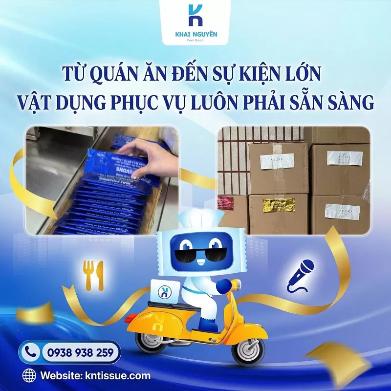 Tiêu chí lựa chọn khăn lạnh sự kiện, hội nghi, tiệc cưới